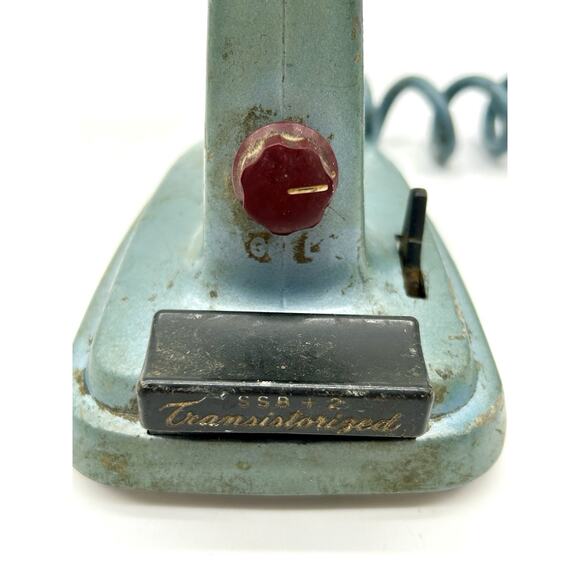 Ham CB Radio Base Microphone Mic Tabletop Turner 2 SSB +2 Transistorized Parts - Picture 11 of 14